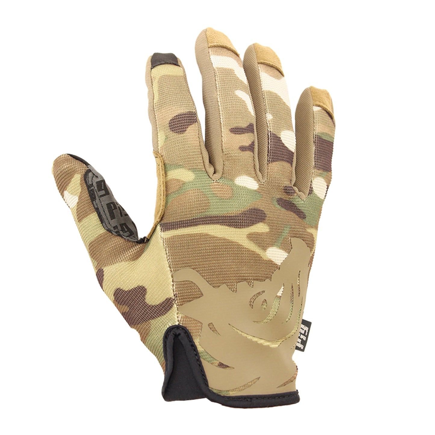 PIG FDT Delta Utility Gloves, Touchscreen Compatible, High Dexterity for Shooting Sports, 1 Pair, Multicam, Medium