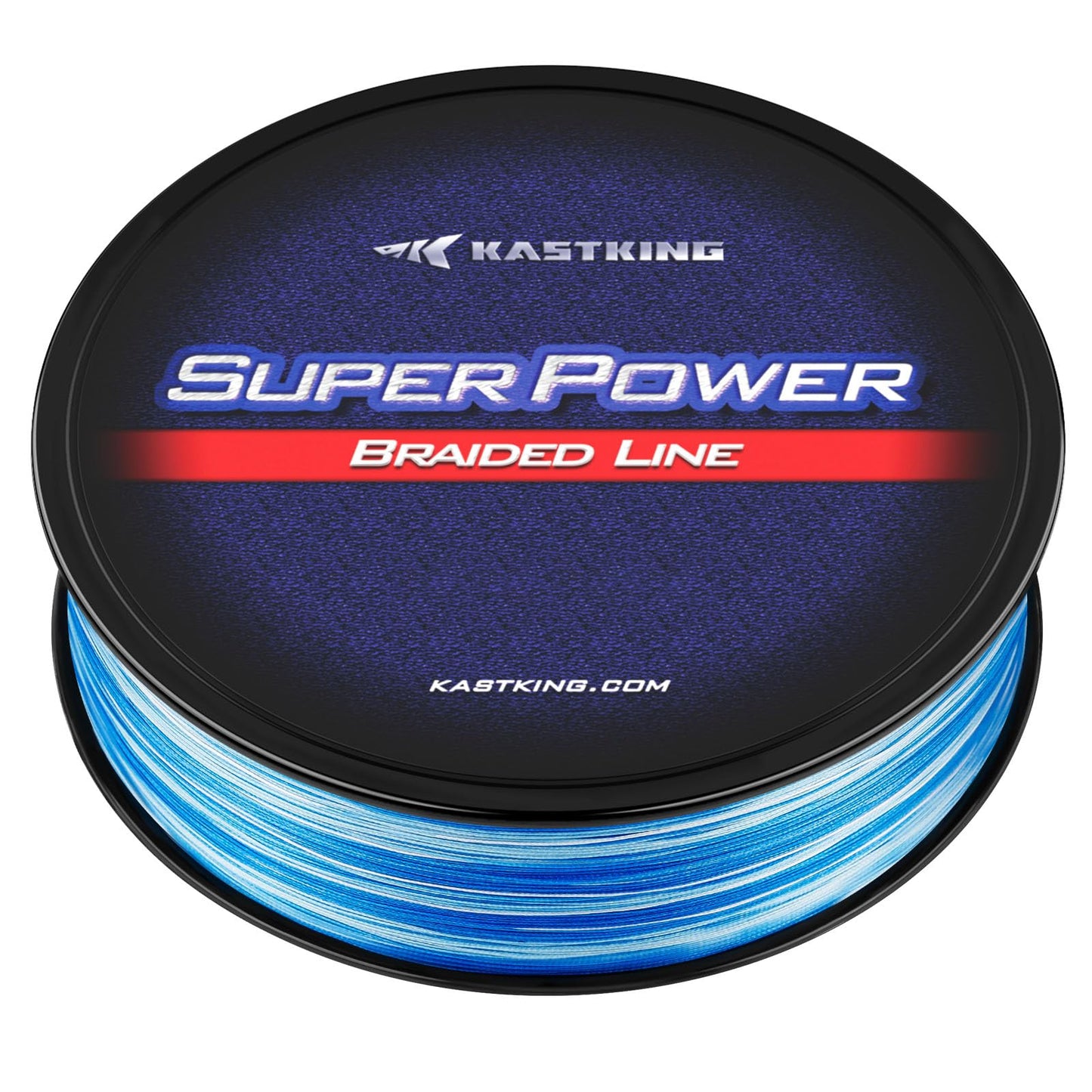 KastKing Superpower Braided Fishing Line, Blue Camo, 15 LB, 150 Yds