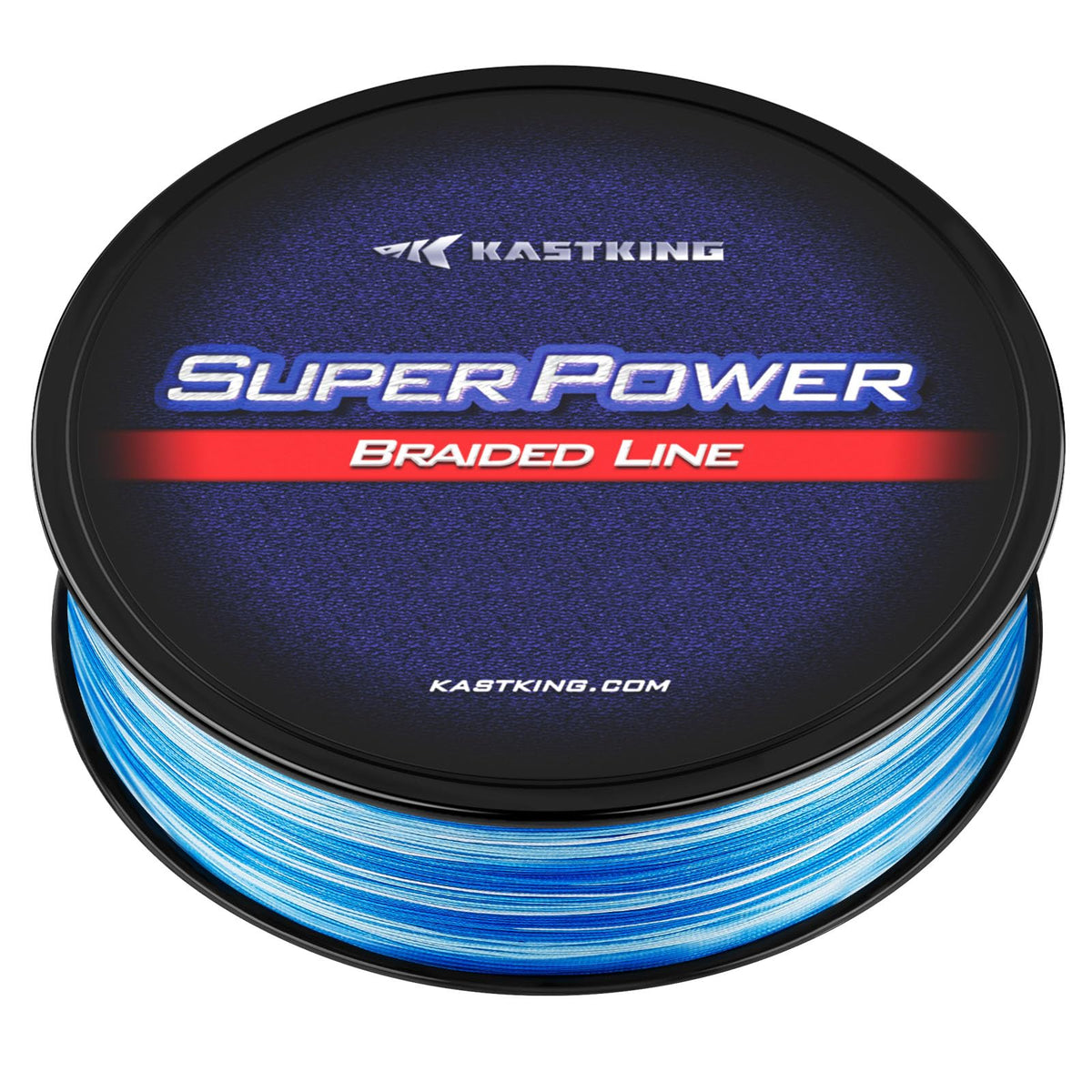 KastKing Superpower Braided Fishing Line, Blue Camo, 8 LB, 300+27 Yds
