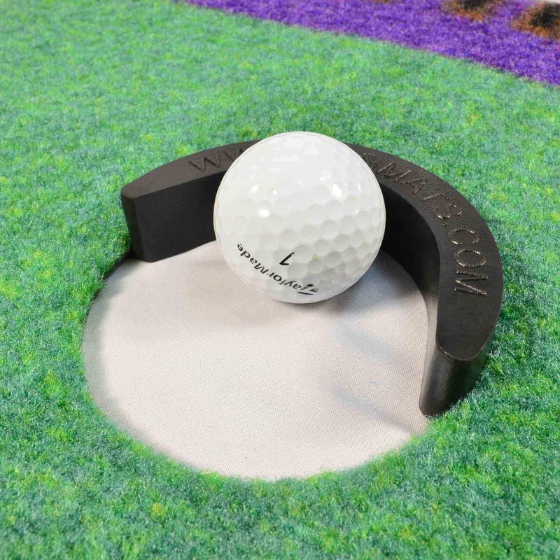 FANMATS NHL Chicago Blackhawks Nylon Face Putting Green Mat , 18"x72"
