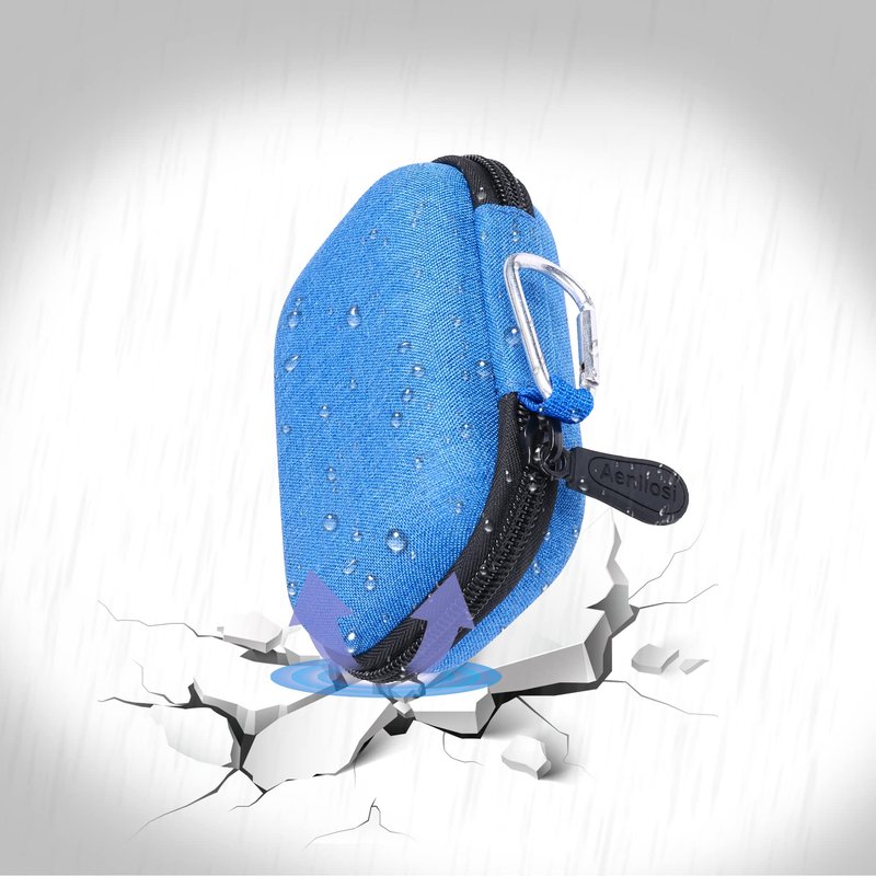 Aenllosi Hard Carrying Case Compatible with Izzo Swami 6000 Golf (Blue)