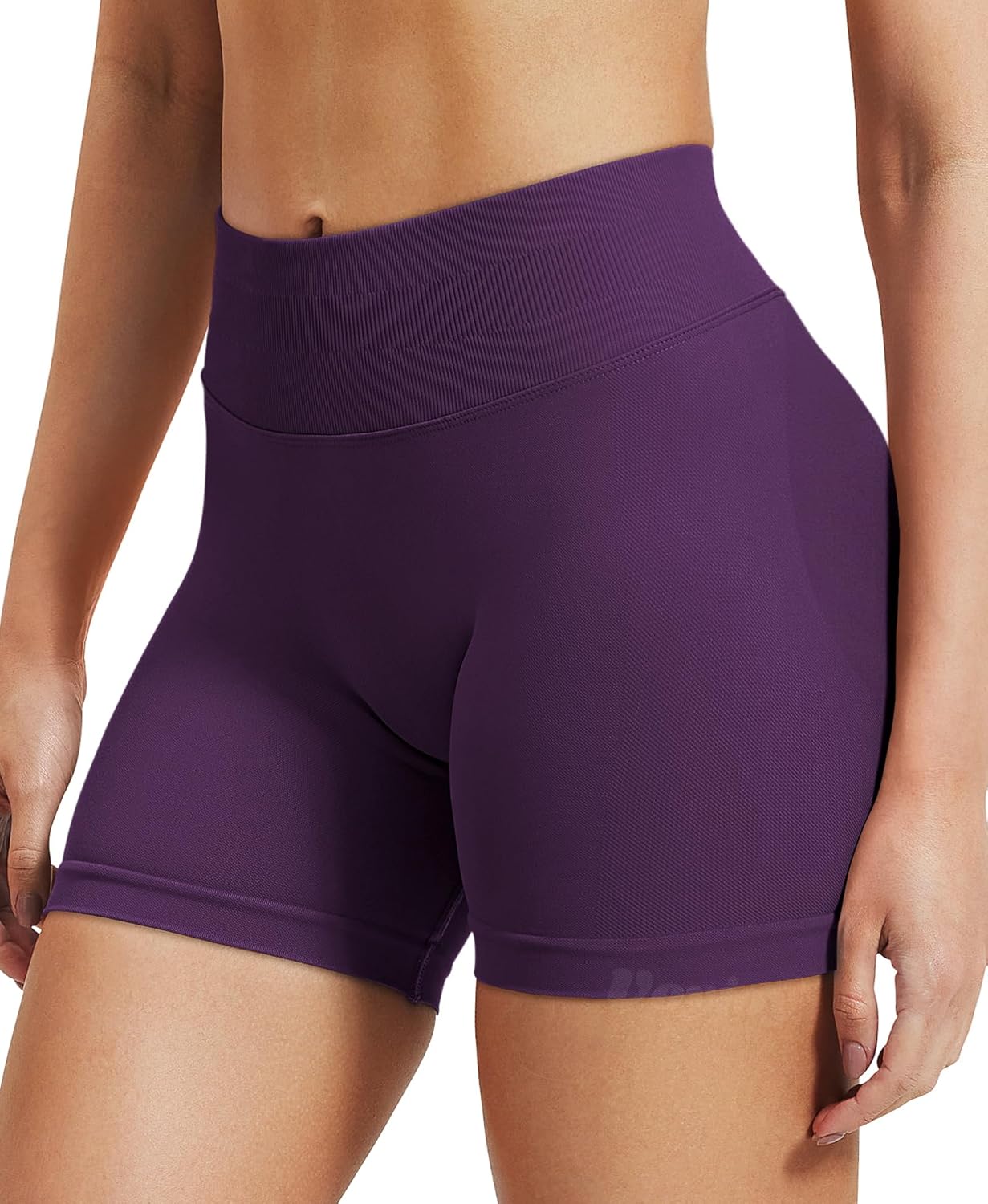 VOYJOY Women's Workout Impact Shorts - Scrunch Butt Lifting Gym Seamless Biker Shorts | 2.5"/3.6"/4.5"/6" Sizes