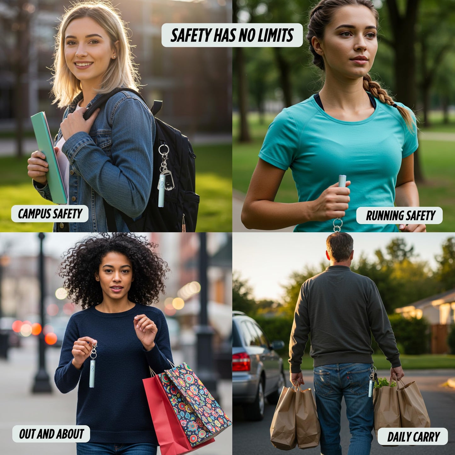 Mini Stun Gun for Self Defense, Smallest Stun Gun for Women, Keychain-Friendly, LED Flashlight, USB-C Rechargeable, Max Strength, Enlight Mini Stun Pen by Guard Dog Security