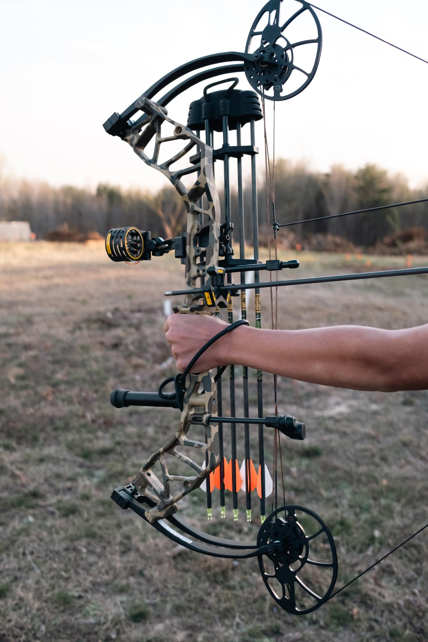 Trophy Ridge Fatal Archery Bow Sight, Ambidextrous, 4-Pin 0.019