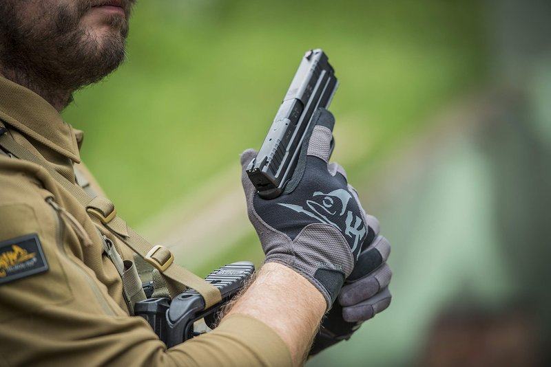 Helikon-Tex Range Line, All Round Tactical Gloves, Coyote Brown/Adaptive Green, X Large/Regular