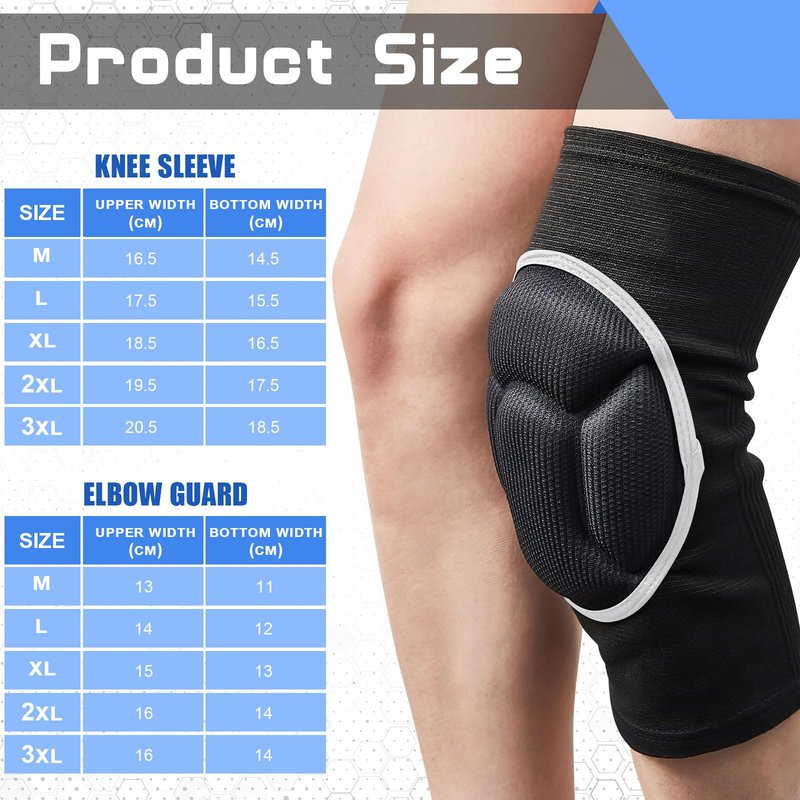 Lewtemi 3 Set Protective 3D Padded Hip EVA Short Pants Knee Pads Elbow Set Winter Protection Hip Pads Thick Non Slip Knee Sleeve Elbow Guard for Men Women Kid Ski Ice Skating(Pink,Small,Floral)