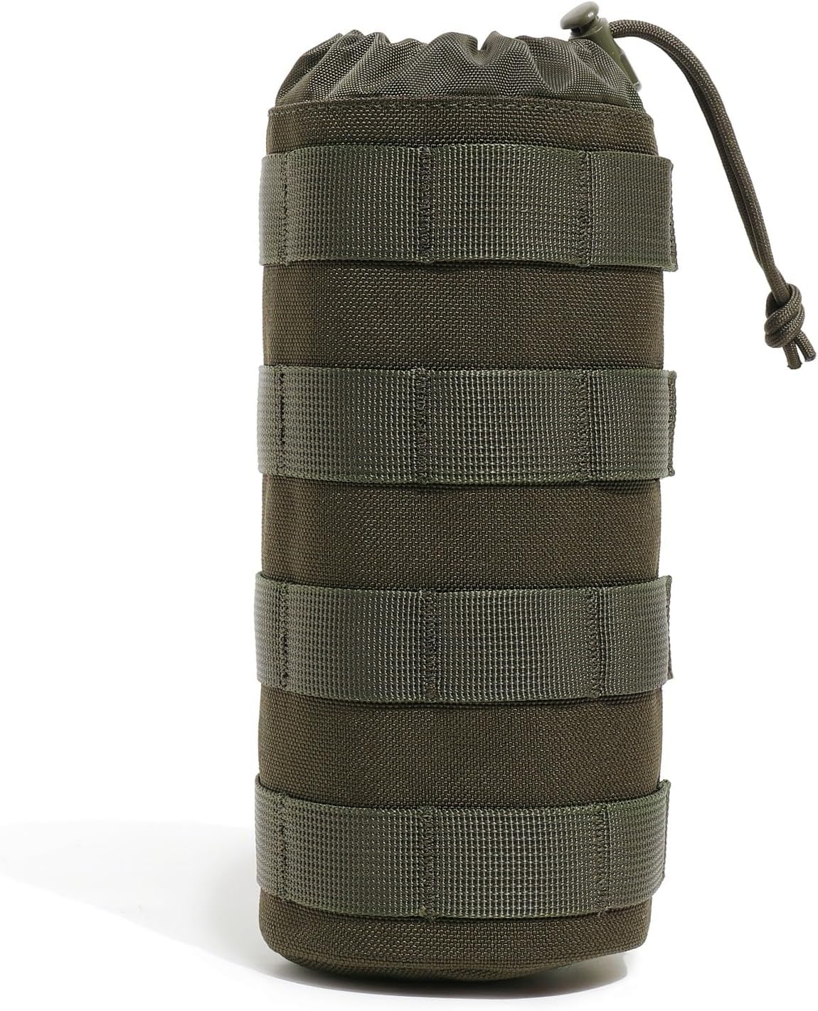 Tactical MOLLE Water Bottle Holder - Durable Nylon Hydration Carrier for Belt, Backpack, Vest | Ideal for Hiking, Camping, Fishing