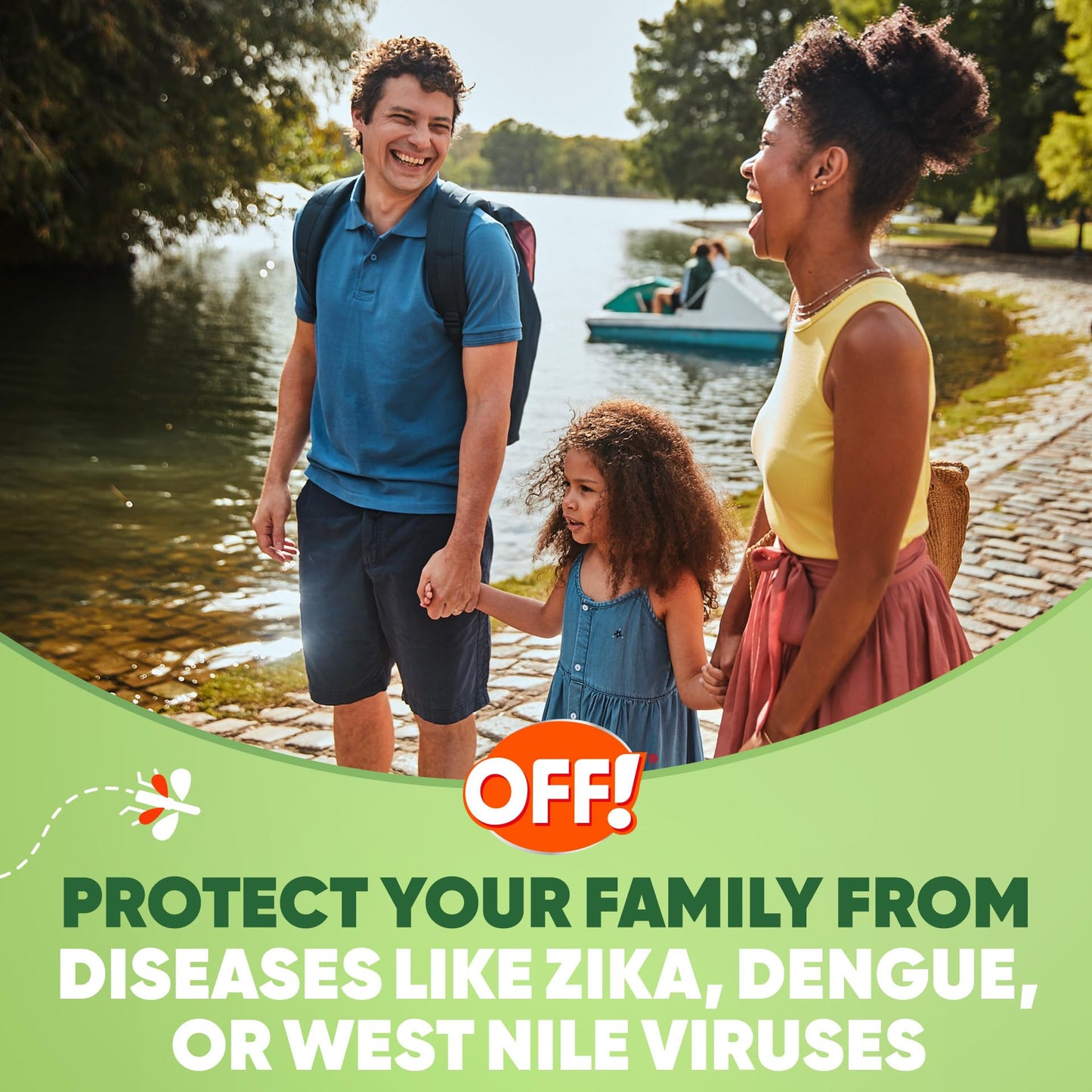 OFF! Deep Woods Dry Spray Insect Repellent VIII Long Lasting Protection from Mosquitoes and Ticks, 4 Ounce (Pack of 2)
