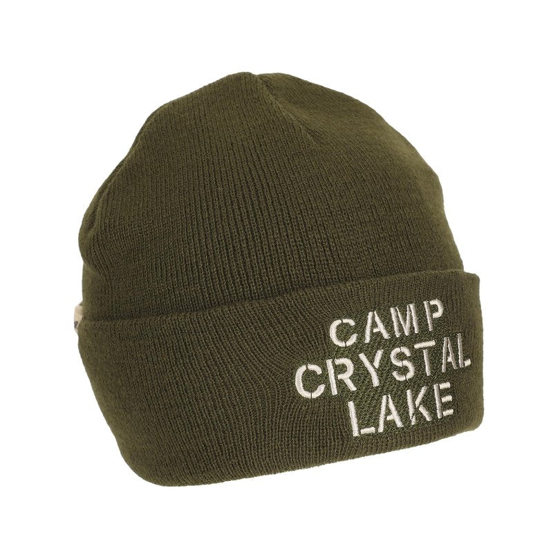 Bioworld Friday The 13th Camp Crystal Lake Adult Ribbed Knit Beanie