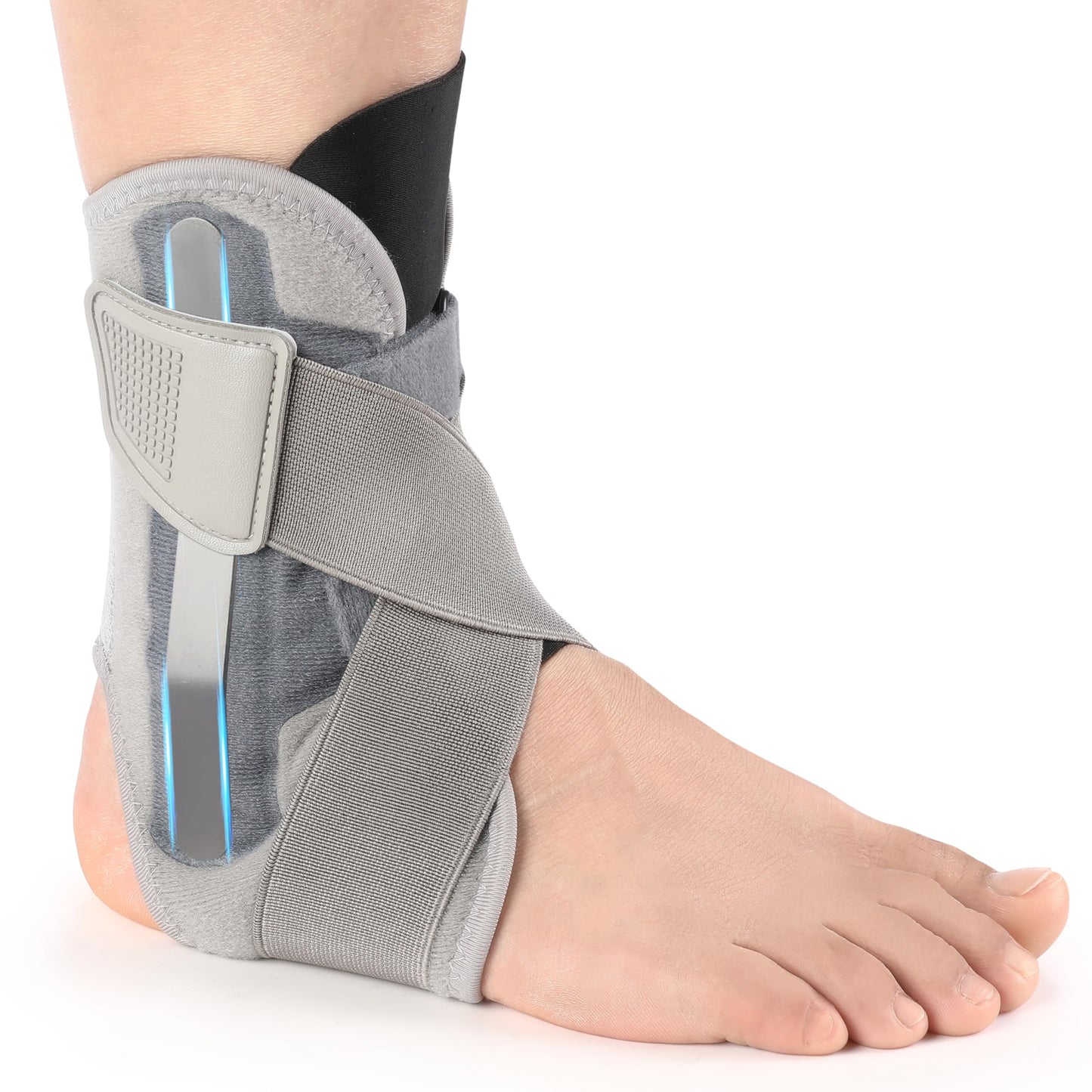 Awkstar Ankle Brace for Women Men, Ankle Support Brace for Injury Recovery, Sprain, Achilles, Tendon, Ankle Support for Women Men with Adjustable Wrap, Ankle Stabilizer for Sports