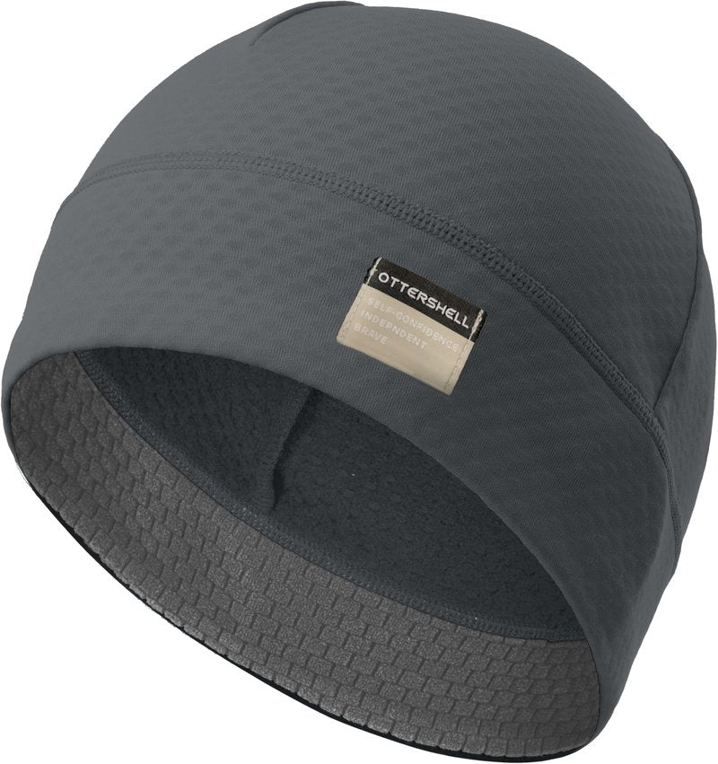 OTTERSHELL Thermal Lightweight Running/Athletic Skullcap Hat, Beanie, Cap, with Moisture-Wicking Technology. (Dark Gray)