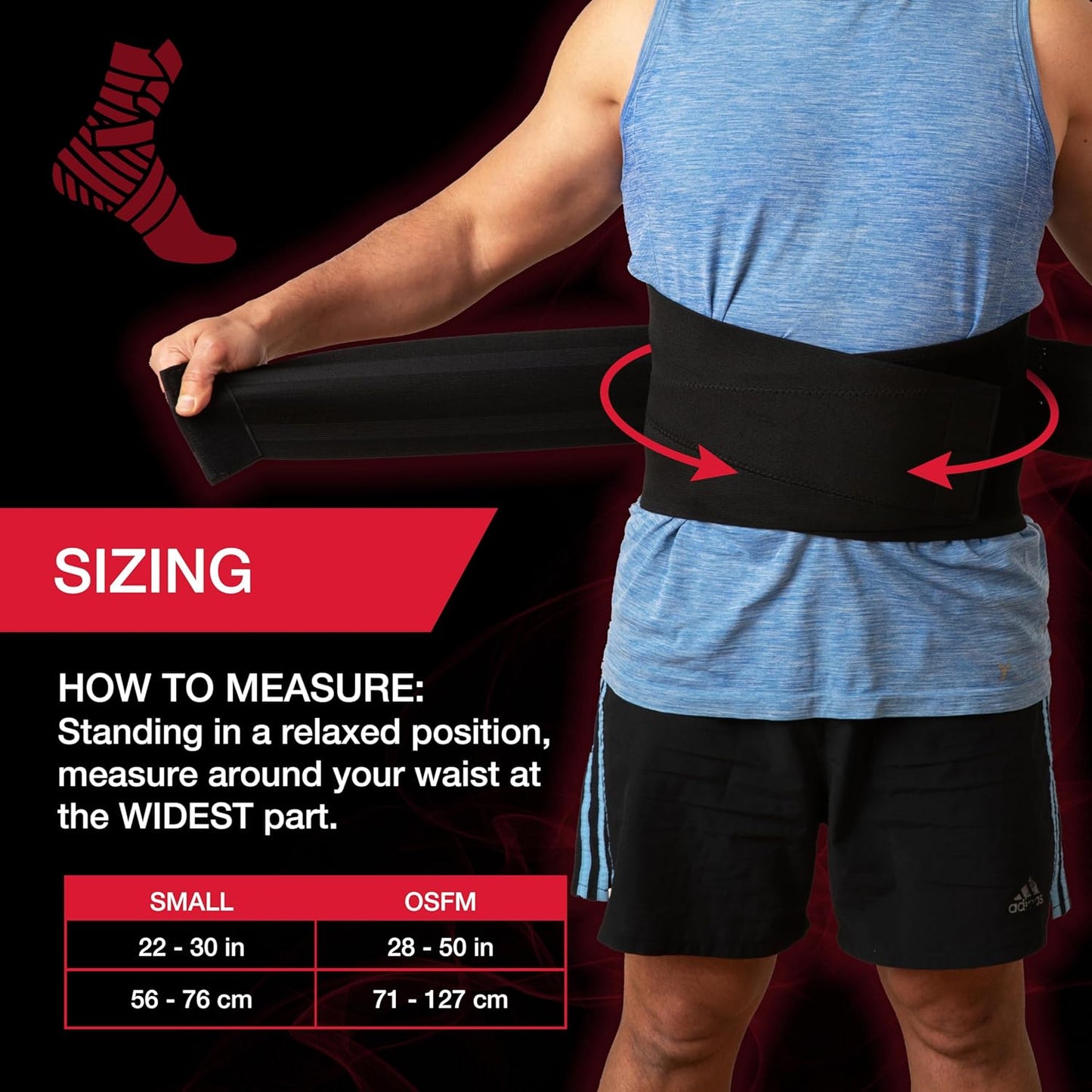 MUELLER Adjustable Back Brace for Pain Relief | Support for Upper & Lower Back, Sciatica, Scoliosis - Black