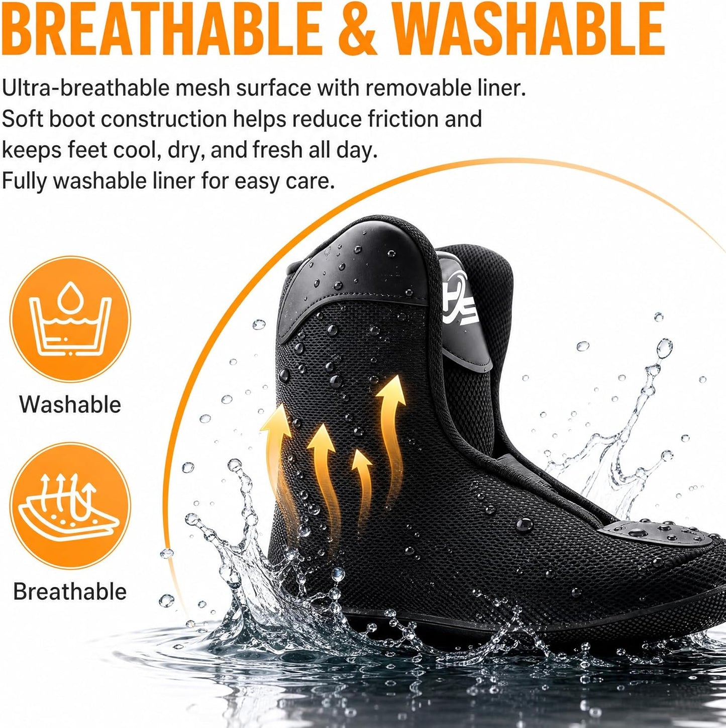 High-Performance Inline Skates for Men & Women - Ankle Support, Aluminum Frame | Smooth Ride on Asphalt & Indoor Fitness, Black