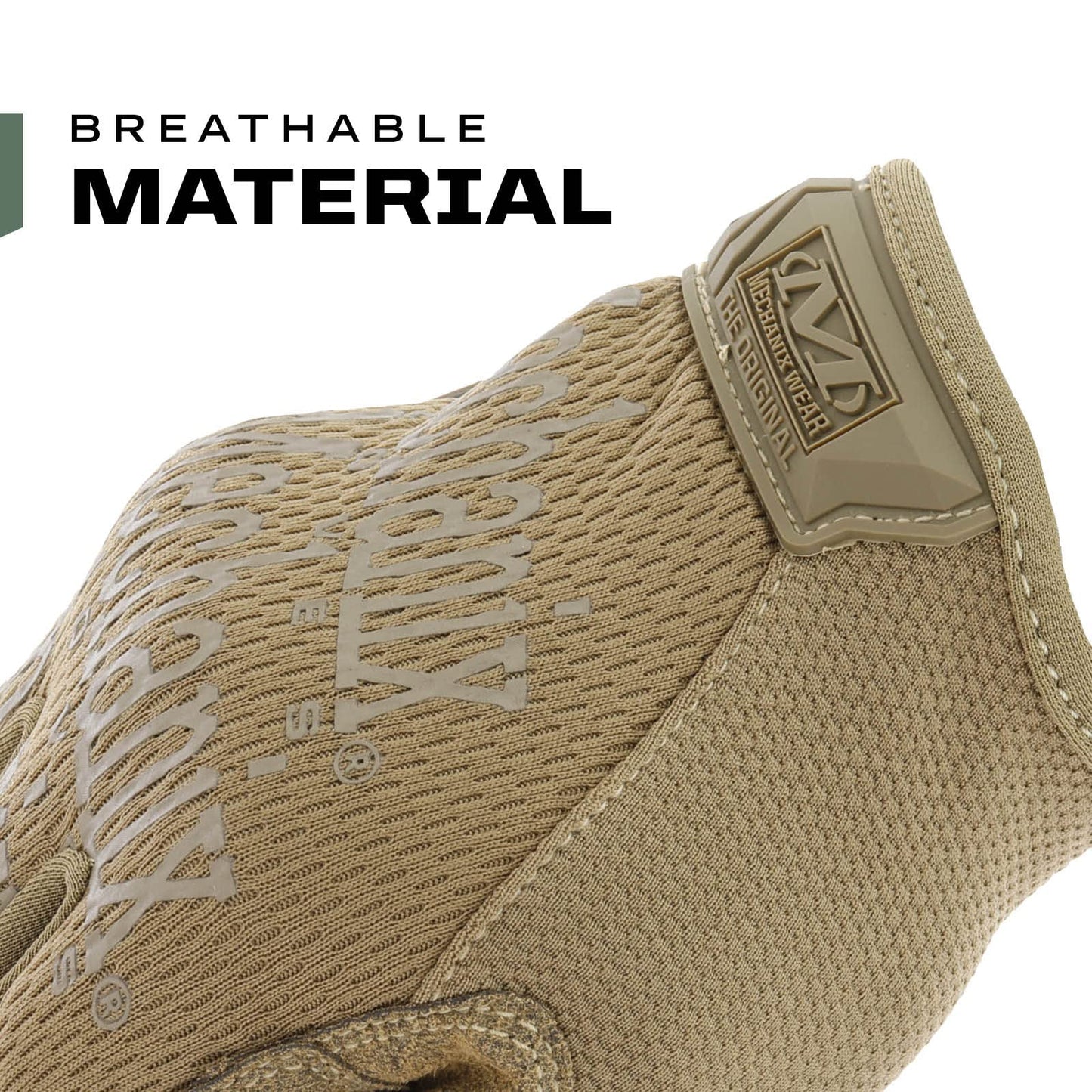 Mechanix Wear Original Tactical Glove - High Performance Anti-Slip Grip Safety Gloves - Impact Resistant & Touchscreen Capable - Medium - Coyote Brown