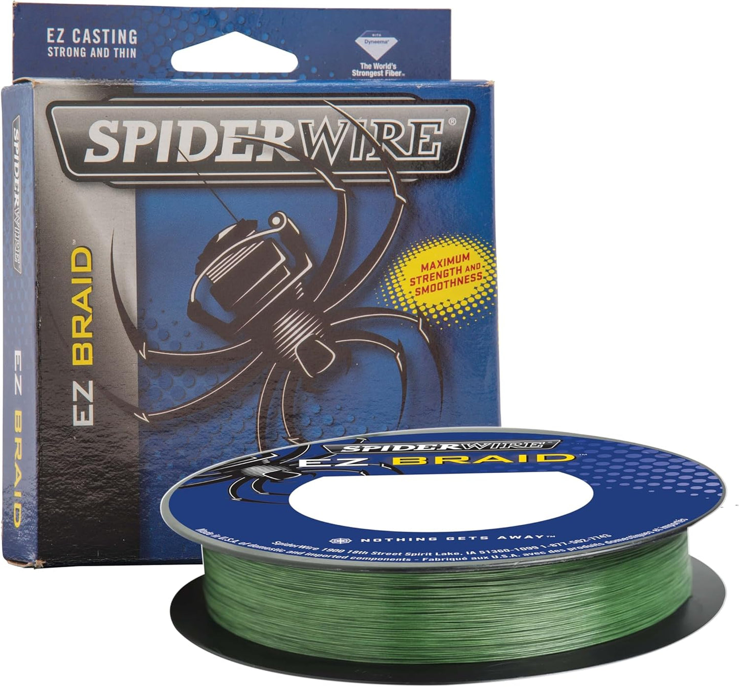 Spiderwire EZ Fishing Line - Braid, Fluorocarbon & Monofilament Options for Ultimate Strength