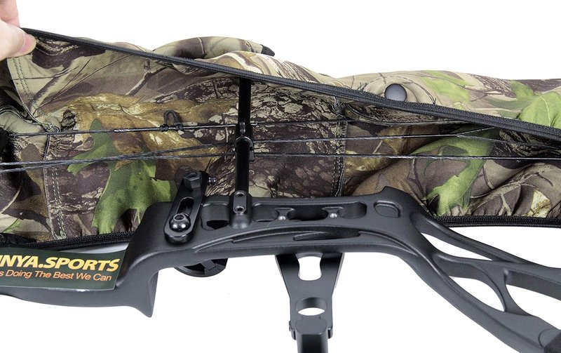Neoprene Compound Bow Sling - Silent Hunting & Fast Movement | Adjustable Camouflage Shoulder Strap