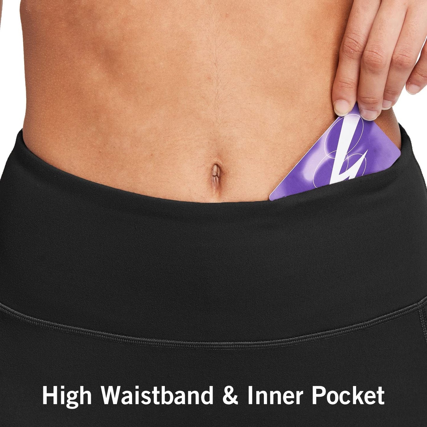 baleaf Biker Shorts Women Yoga Gym Workout Spandex Running Volleyball Tummy Control Compression with Pockets Soft 5" Black M