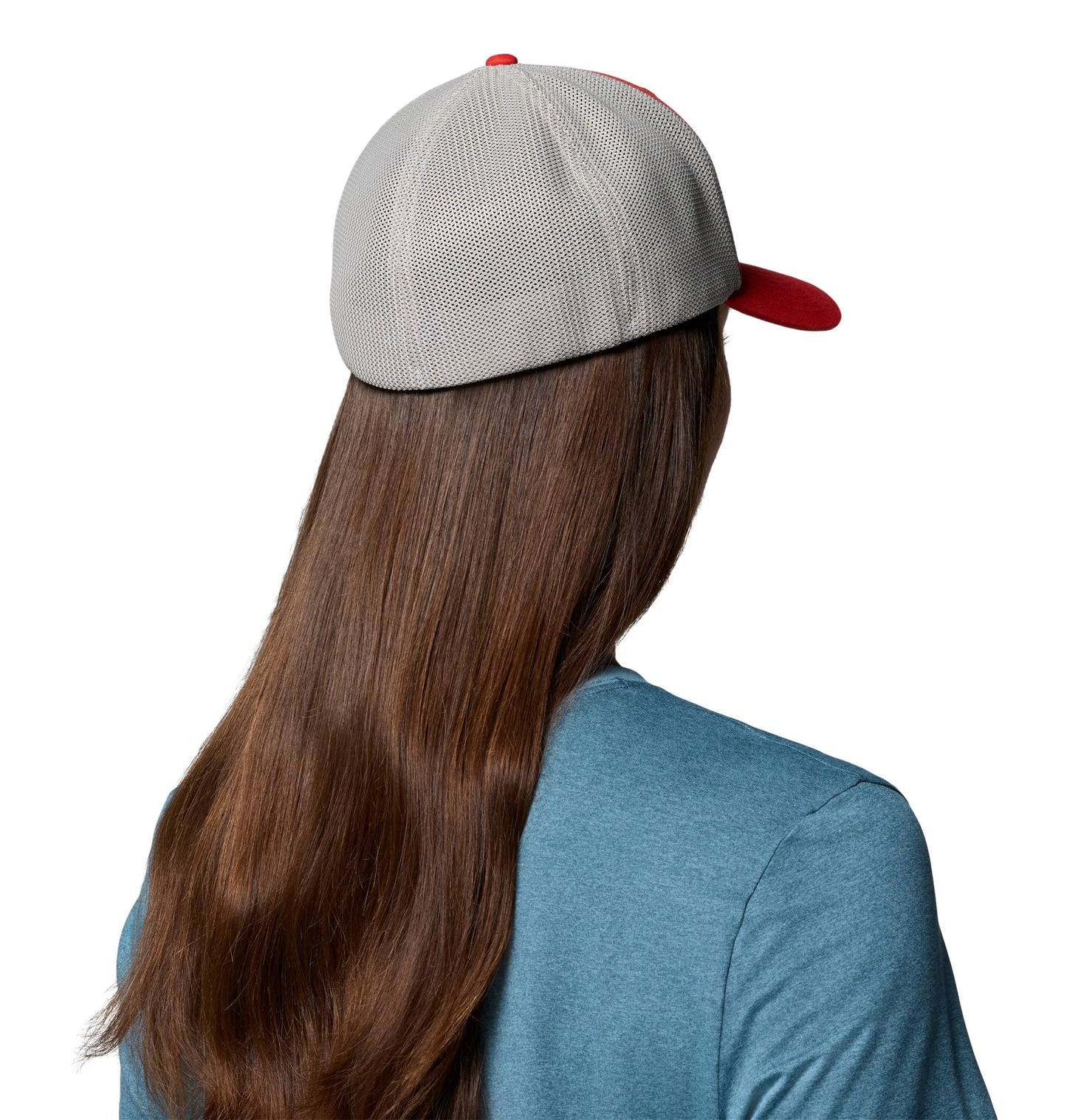 Columbia Unisex Tree Flag Mesh Ball Cap, Super Sonic, S/M