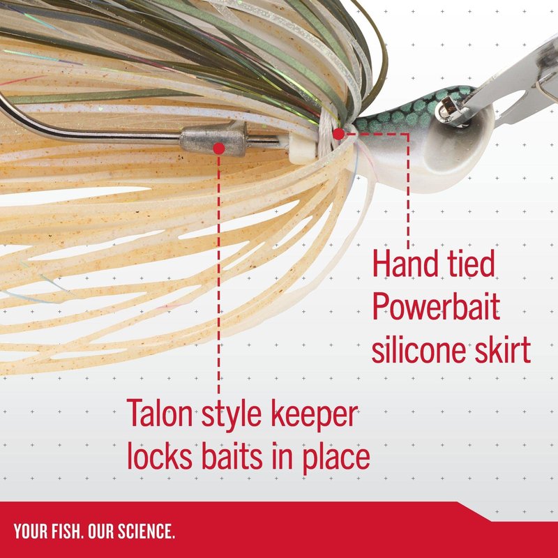 Berkley SlobberKnocker Fishing Jig, Herring, 3/8 oz