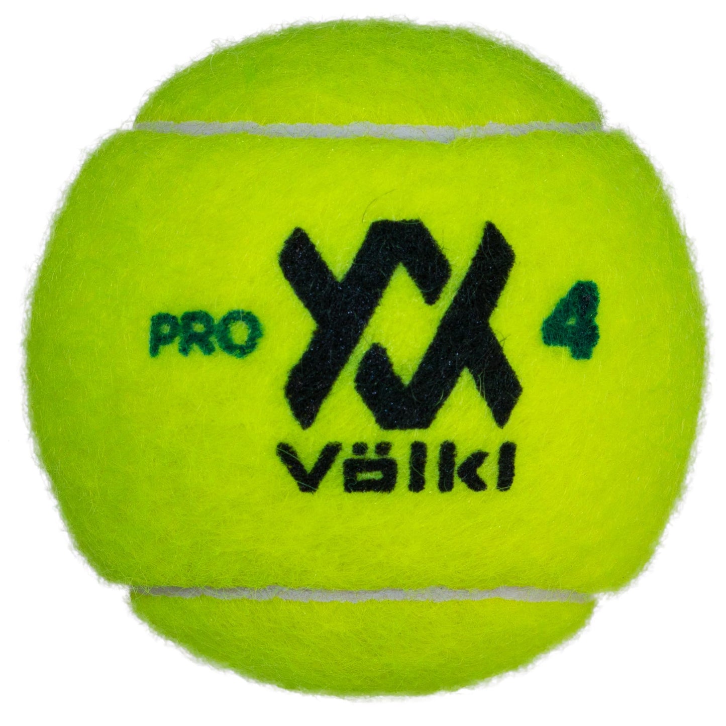 Volkl 4 Pack Tennis Balls, yellow