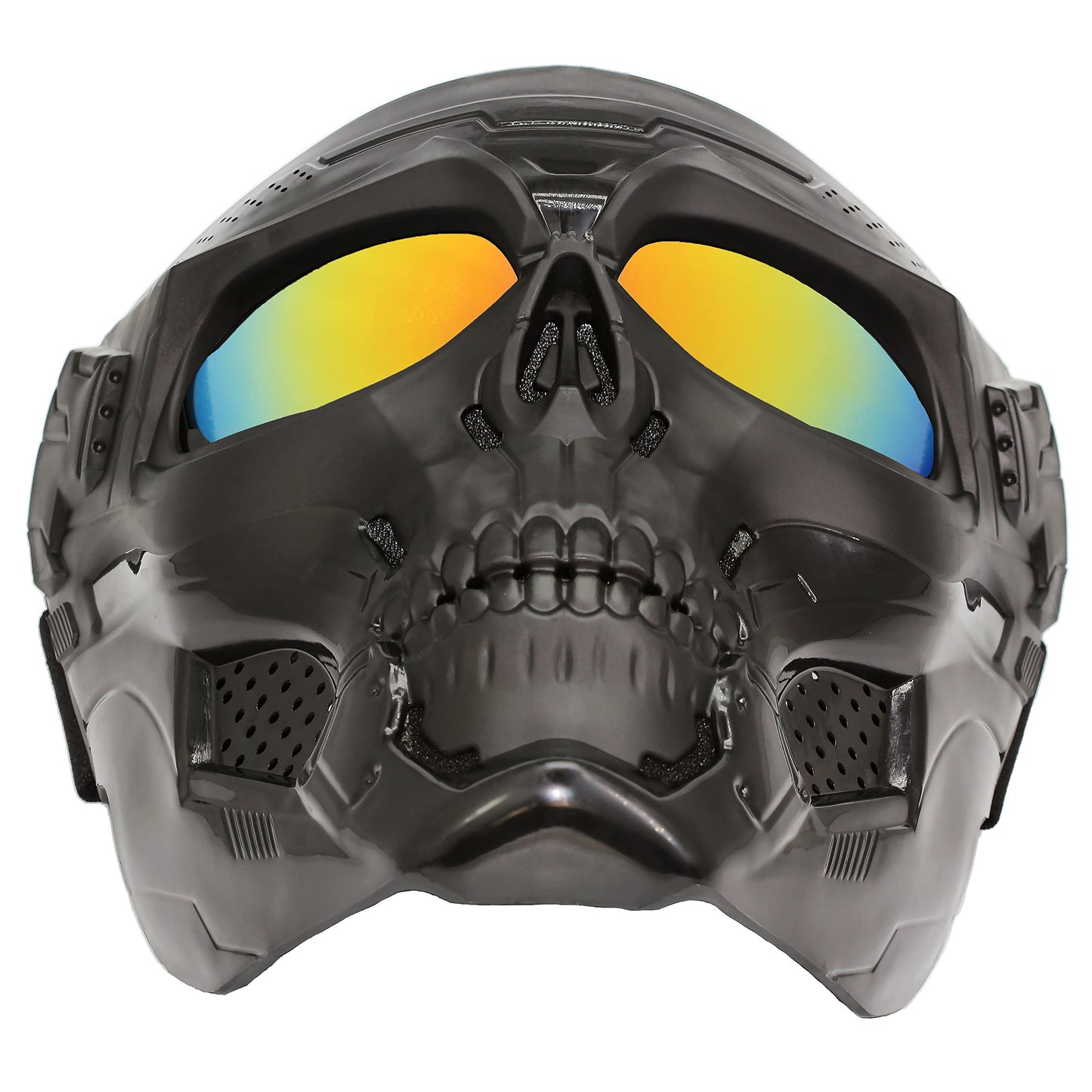 Airsoft Mask Full Face Paintball Mask, Skull Mask for Men Women,Resistant Army Fans Supplies Tactical Mask for Halloween Paintball Game Movie Props Party and Other Outdoor Activitie