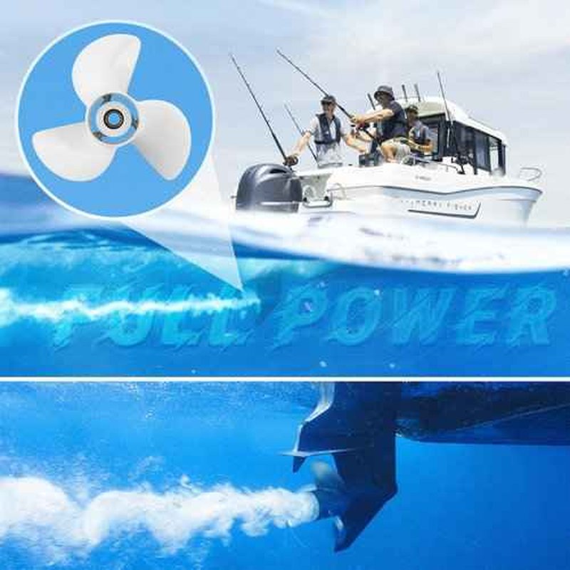 Aluminum Boat Moto Outboard Propeller Fit for Yamaha 60HP 70HP 75HP 80HP 85HP 90HP 115HP 130HP
