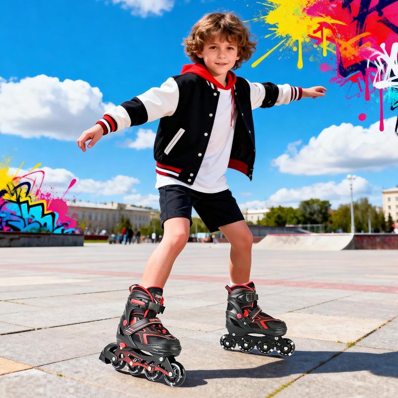 Torinx Inline Skates for Kids | Adjustable Light-Up Roller Skates for Ages 5-12 - Perfect for Beginners