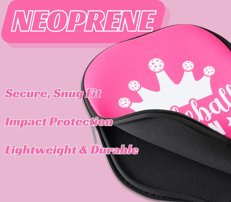 CybGene Pickleball Gifts for Women, Pickleball Paddle Cover Gifts on Birthday and Christmas - Queen