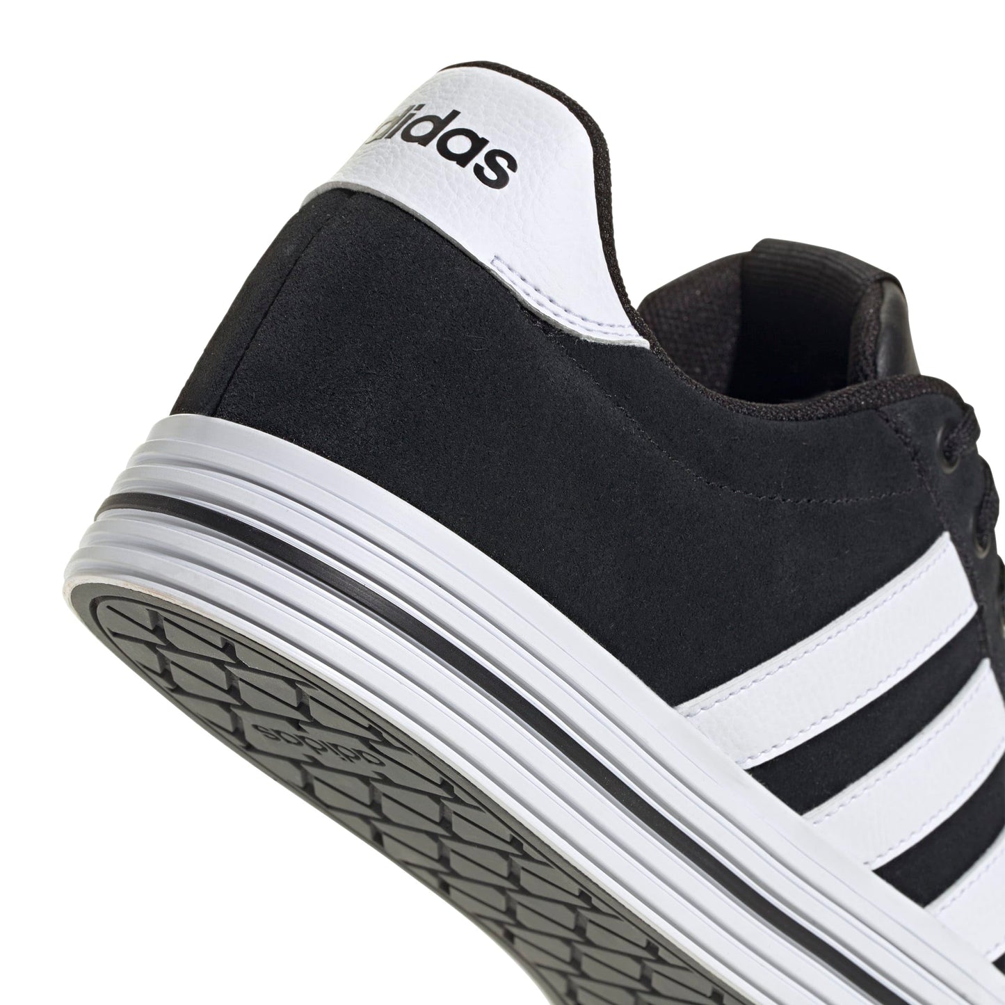 adidas Men's Daily 4.0, Black/White/White, 7