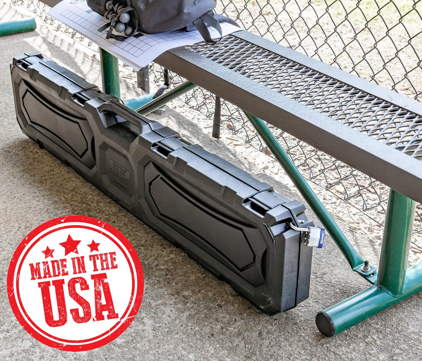 MTM RC51 Single Scoped Rifle Case 51, USA Made, Black
