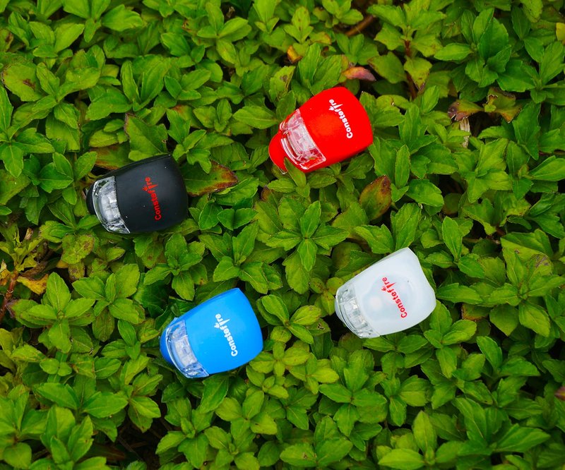 Bike Front and Back Rear Light Silicone Bike Tail Light Rear Bicycle Light Set - Bicycle Rear Light Cycling Night Essential LED Safety Light Lamp Bright Warning Flash MTB Truck Car LED Warning Light