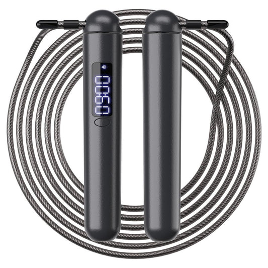ACHDOFITS Smart Jump Rope for Women – Calorie Counter That Helps You Lose Weight | 4 Modes for Beginner to HIIT | Smooth Steel Wire, No Cutting, Type-C | Home & Cardio Workout