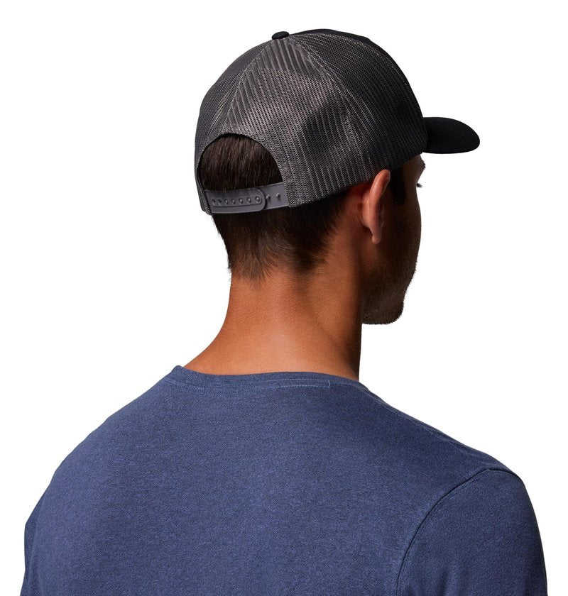 Columbia Unisex Mesh Snap Back, Black/Sisters, One Size