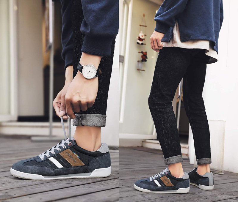 Men's Casual Sneakers - Breathable Comfort Walking Shoes for Men | Stylish & Lightweight Design