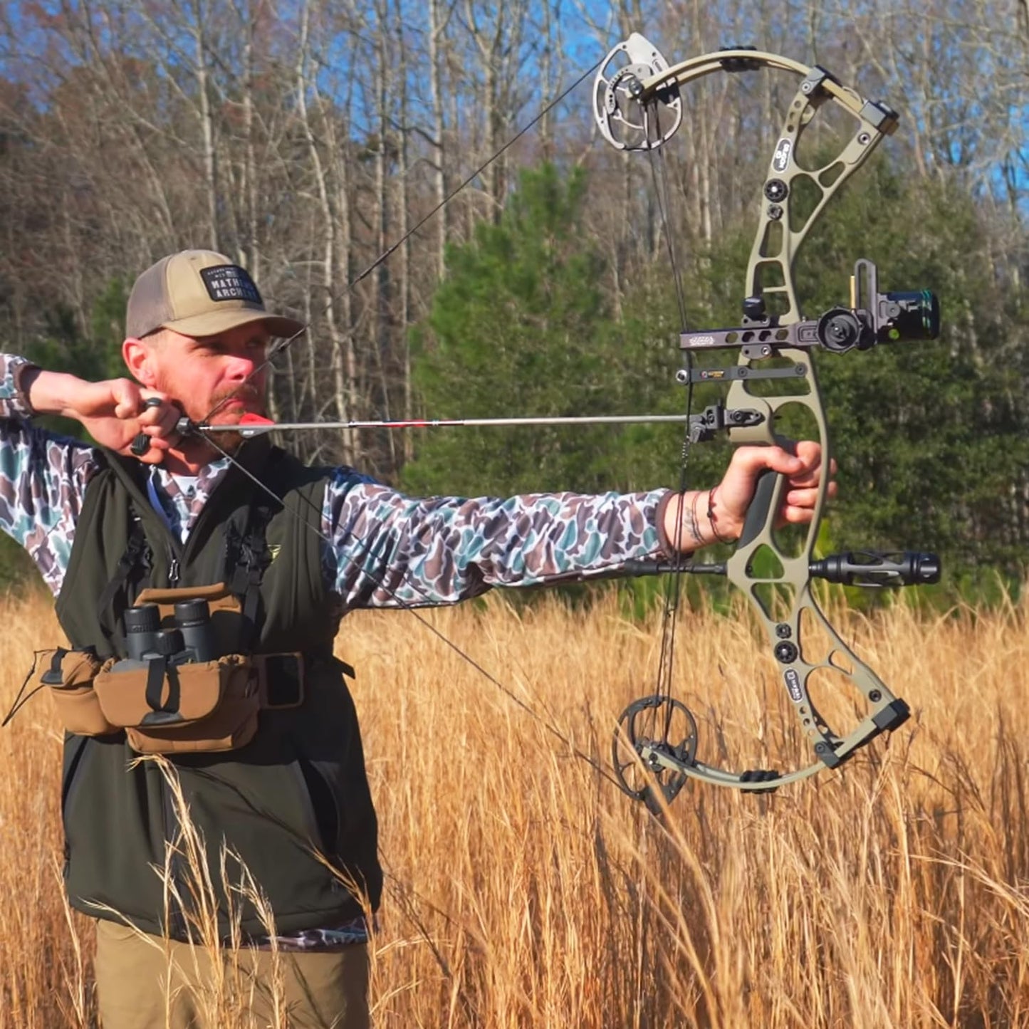 Sanlida 2024 Dragon 10 Flagship Top of The Line Hunting Compound Bow Kit for Adults and Advanced Archers, IBO Speed 340 FPS, Limited Life-time Warranty (Large Cam(30"-32"), Black, 60-70#)