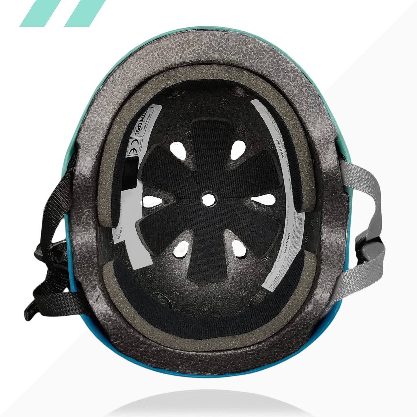 80SIX Triple Certified Multisport Helmet - Ideal for Bike, Scooter, Skateboard, Roller Skate and Inline Skate