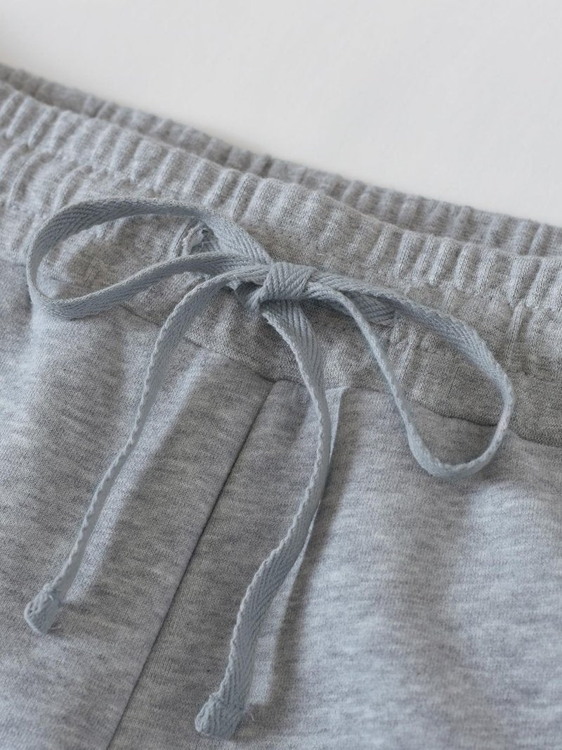 Weintee Men's 34" Inseam Tall Fleece Sweatpants Warm Pants for Winter L Oxford Gray