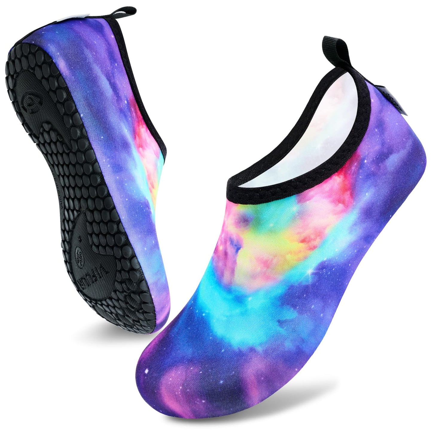 VIFUUR Water Sports Unisex Shoes Colorful Aurora - 12.5-13 W US/ 11-11.5 M US (44-45)