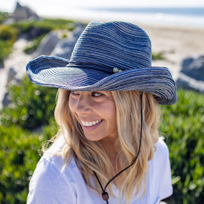 Sunday Afternoons Sunset Hat - Women’s UPF 50+ Shapeable Brim Cowgirl Sun Hat with Western Style, Adjustable Fit, and Breathable Design for Outdoor Adventure or Travel, Pepper Old Version, M
