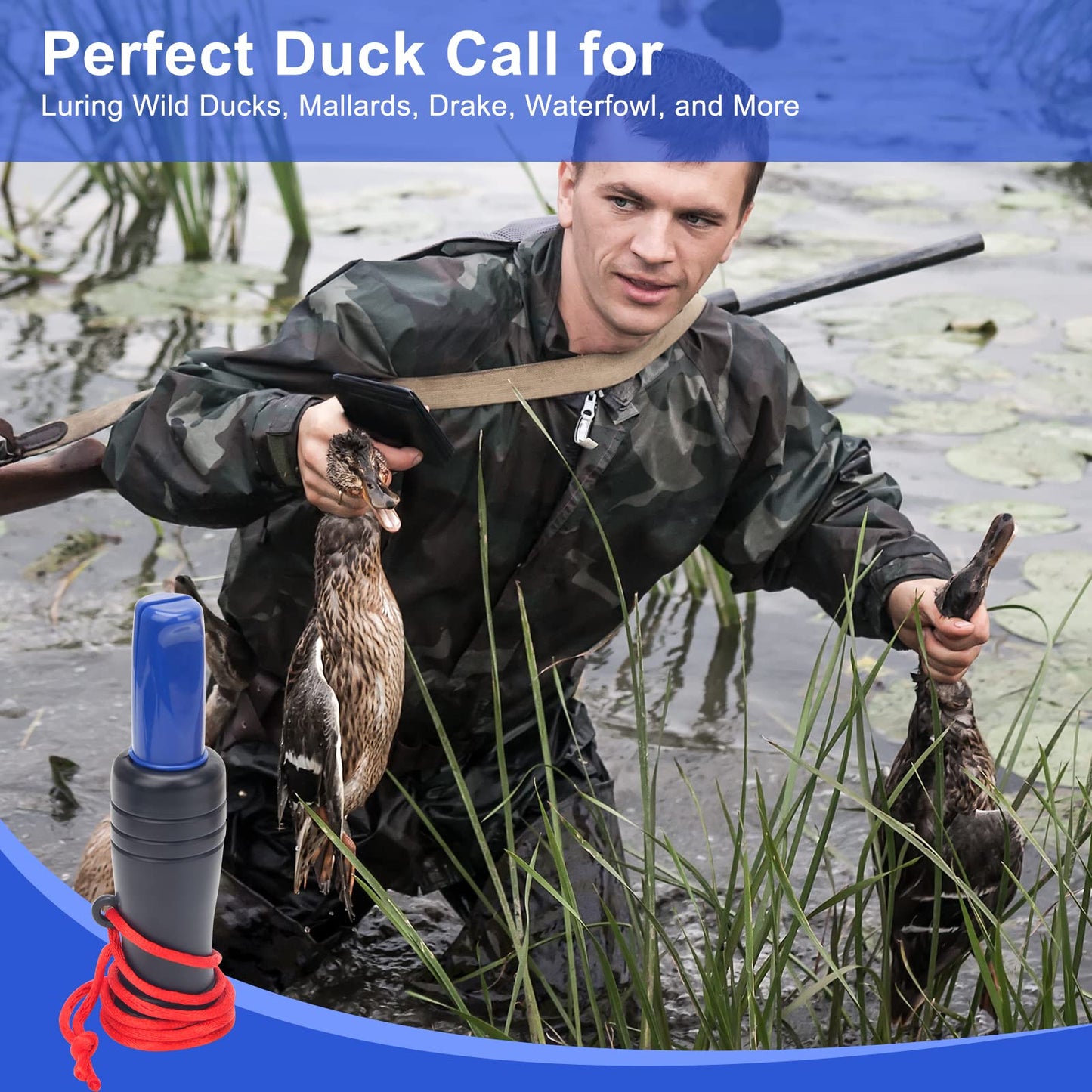 Coolrunner Duck Calls Duck Calls for Hunting Duck Decoys Whistle