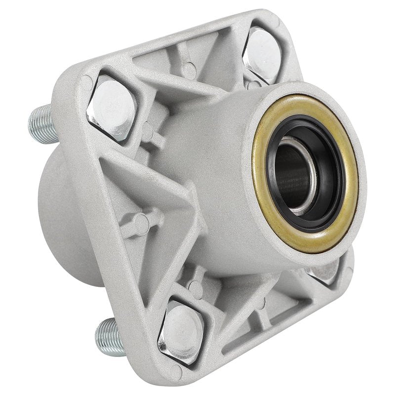 FAHKNS Aluminum Golf Cart Front Wheel Hub Assembly, Compatible with Club Car DS 1974-2003 Gas and Electric Golf Carts, Replace OEM# 1011892(2 Pack).