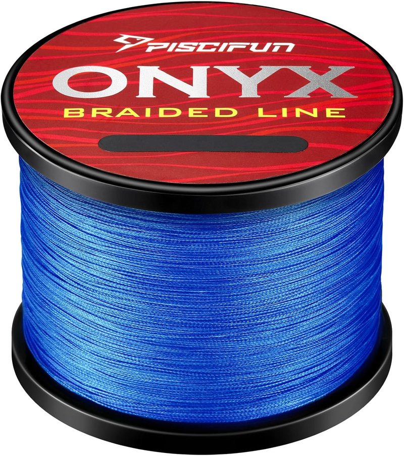 Onyx Braided Fishing Line - Super Strong, Abrasion Resistant, Zero Stretch | 6lb-150lb