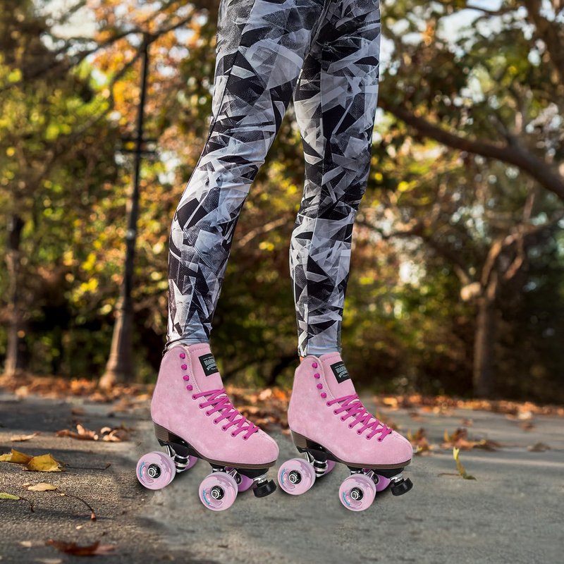 Sure-Grip Boardwalk Outdoor Roller Skating Wheels - Tea Berry