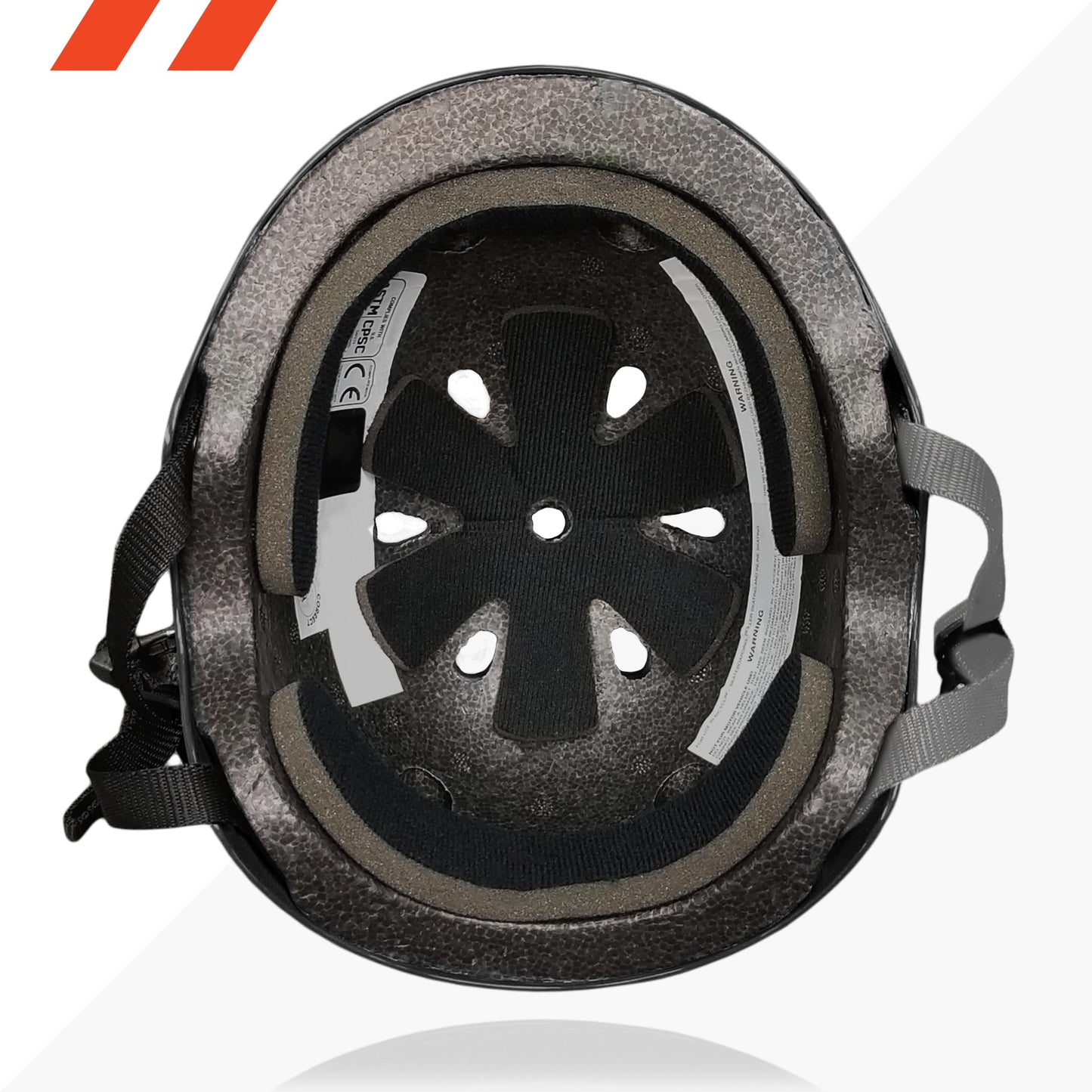 80SIX Triple Certified Multisport Helmet - Ideal for Bike, Scooter, Skateboard, Roller Skate and Inline Skate