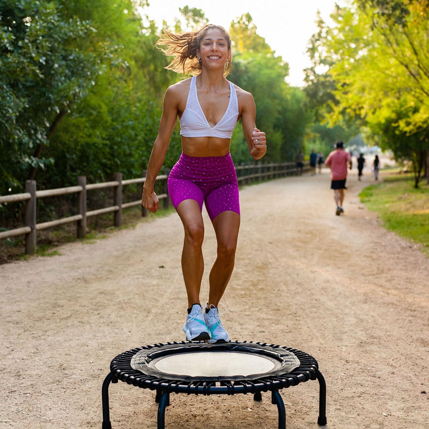 JumpSport Fitness Trampoline with EnduroLast Cords