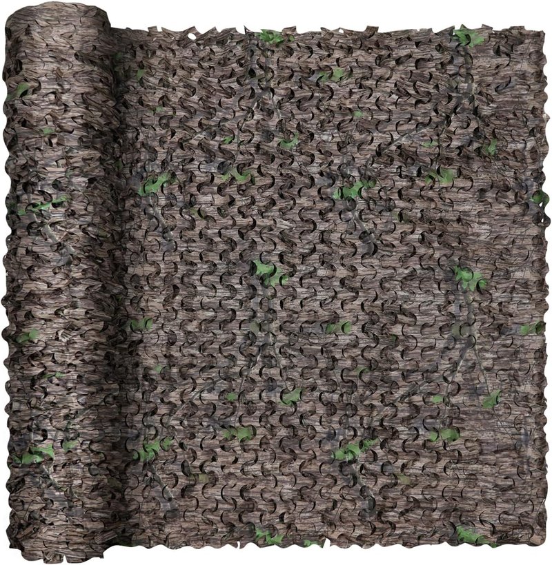 Camo Netting Roll for Hunting | Military-Grade Sunshade Material - 5' x 10'
