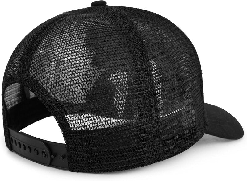 Hunting Fishing Trucker Hat for Men - American Flag Design | Perfect Gift for Dad, Husband, Grandpa