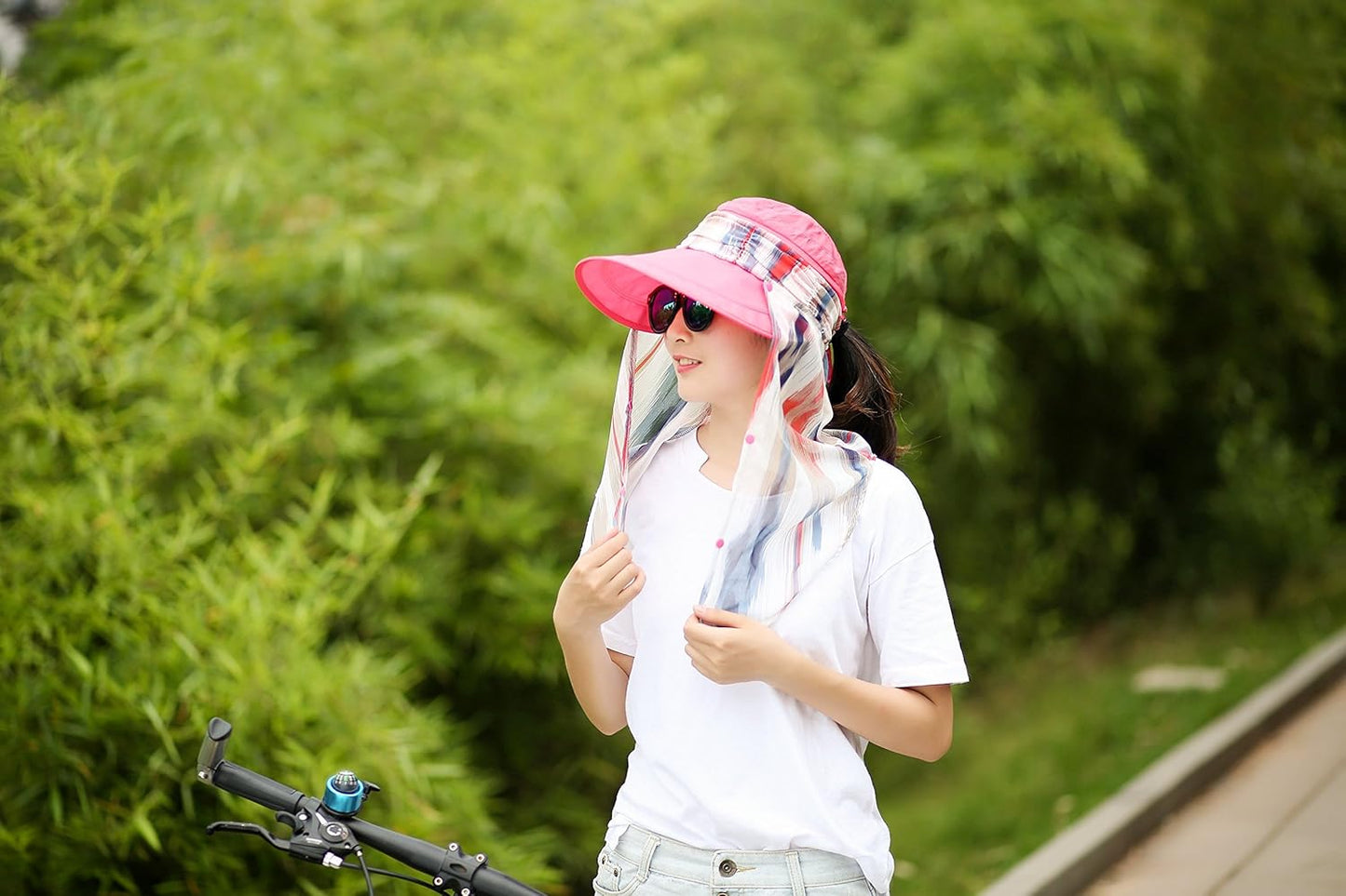 Women’s UPF 50+ Sun Protection Hat - Wide Brim Flap Visor for Summer Outdoor Activities | Beach Hat with Neck Shield