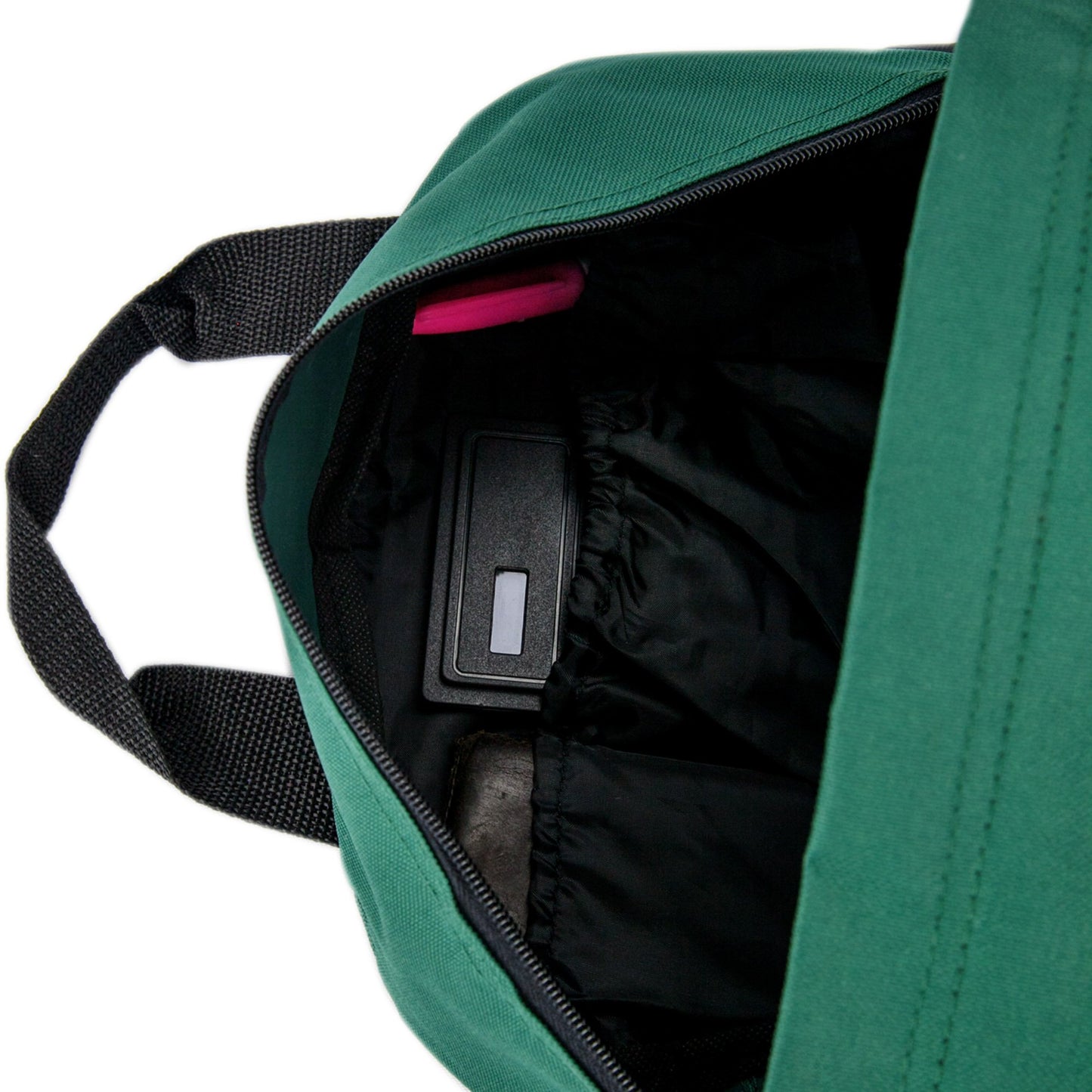 12" Mini Two Tone Duffle Bag (Dark Green)