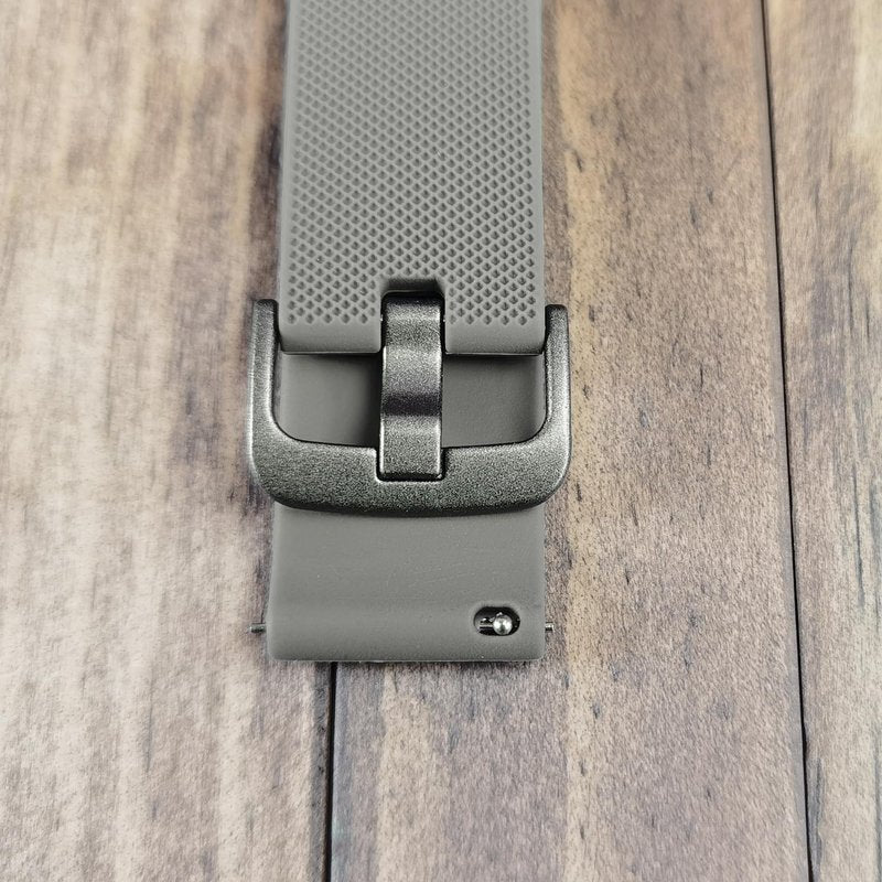 Ocdin Watch Band for Omega X Swatch Moonswatch Watch Strap Speedmaster 20MM Quick Release Rubber Watch Strap Replacement (Brown Green, 20 MM)